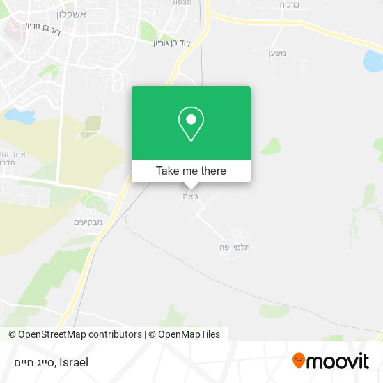 Карта סייג חיים