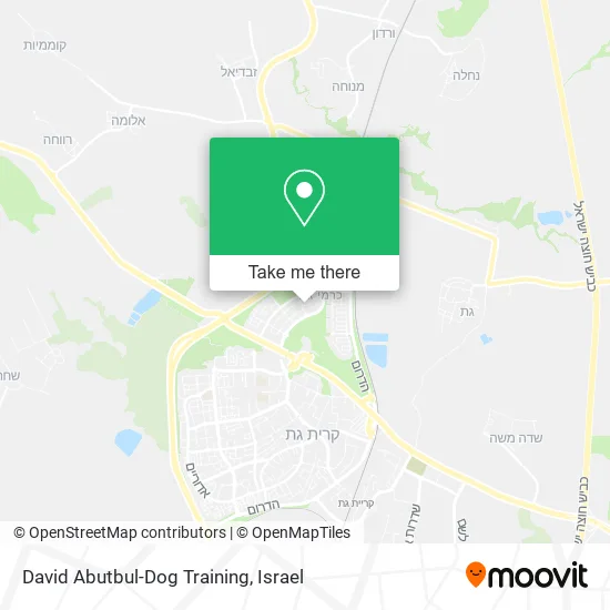 Карта David Abutbul-Dog Training