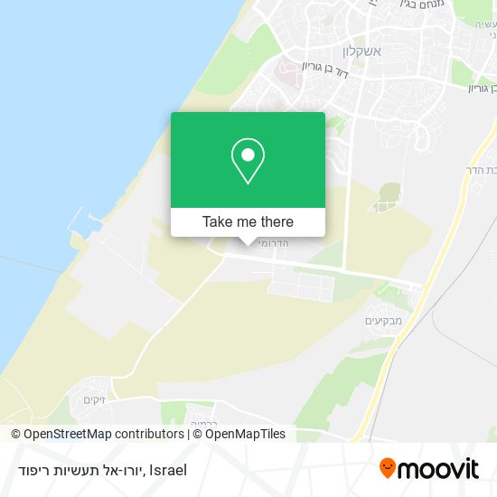 יורו-אל תעשיות ריפוד map