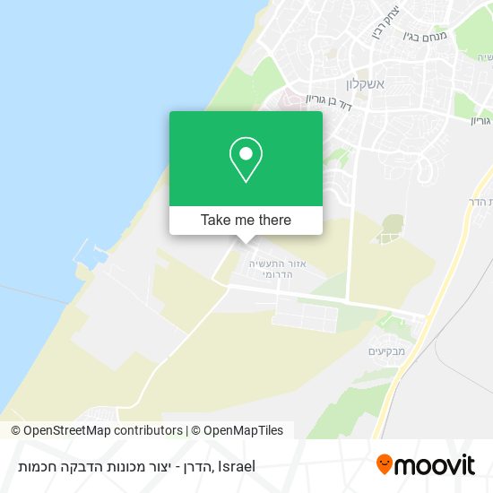 הדרן - יצור מכונות הדבקה חכמות map