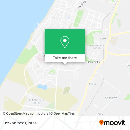 נגרית תפארת map