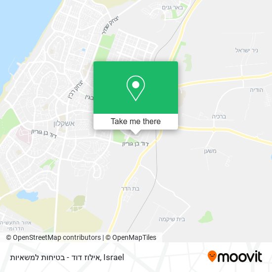 אילוז דוד - בטיחות למשאיות map