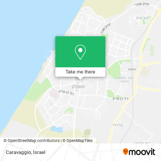 Карта Caravaggio