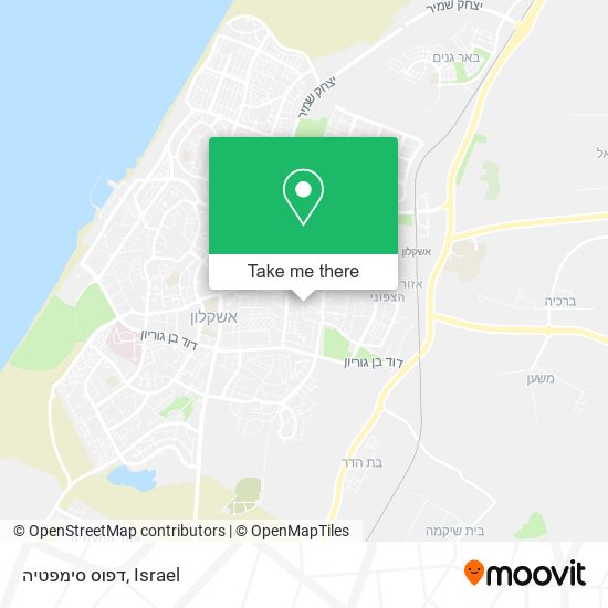 דפוס סימפטיה map