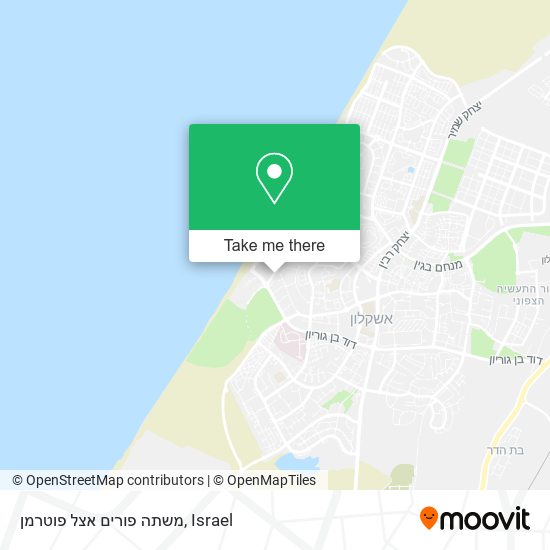 משתה פורים אצל פוטרמן map