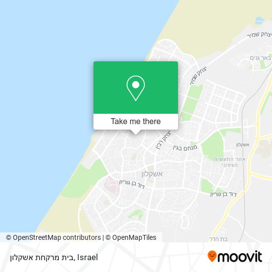 בית מרקחת אשקלון map