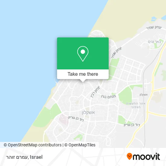 Карта עמרם זוהר