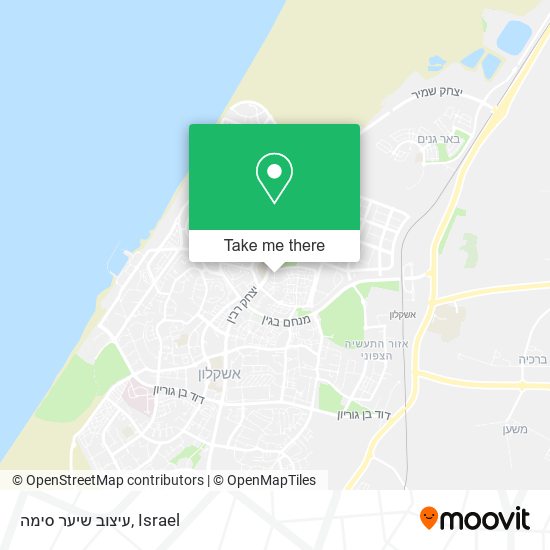 עיצוב שיער סימה map