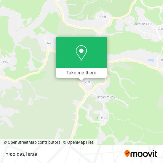 נעם ספיר map