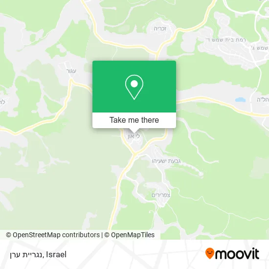 Карта נגריית ערן