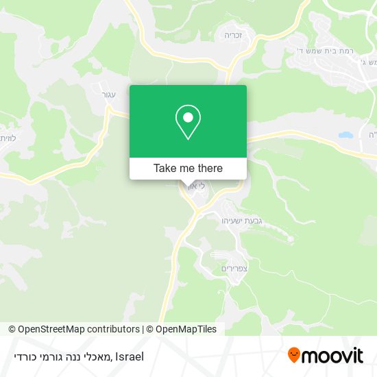 מאכלי ננה גורמי כורדי map