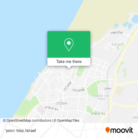 Карта עמוד התווך