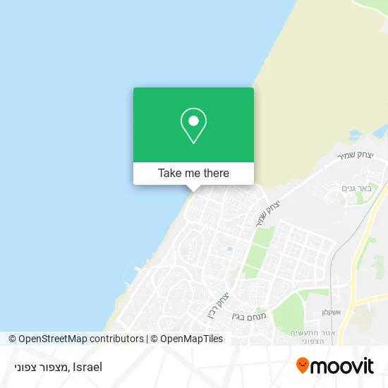 מצפור צפוני map