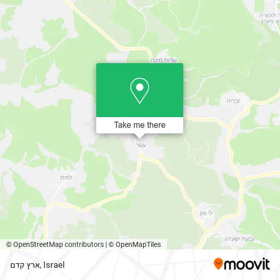 Карта ארץ קדם
