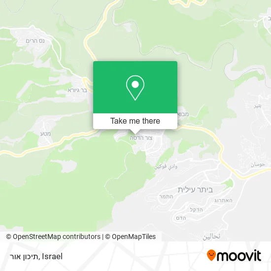 Карта תיכון אור