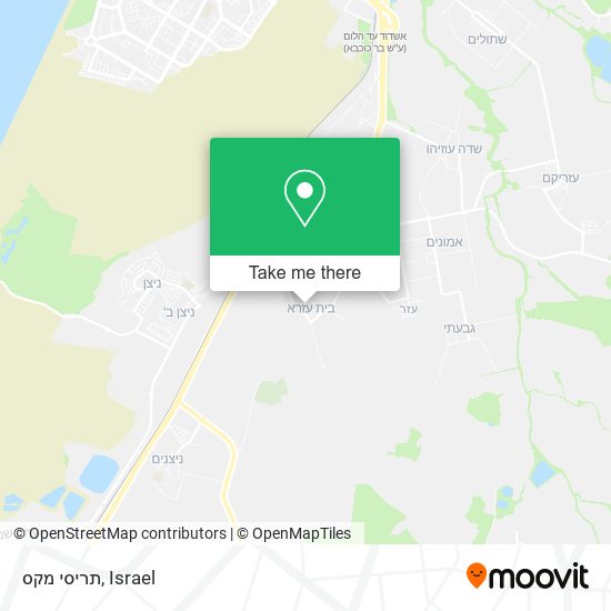 תריסי מקס map