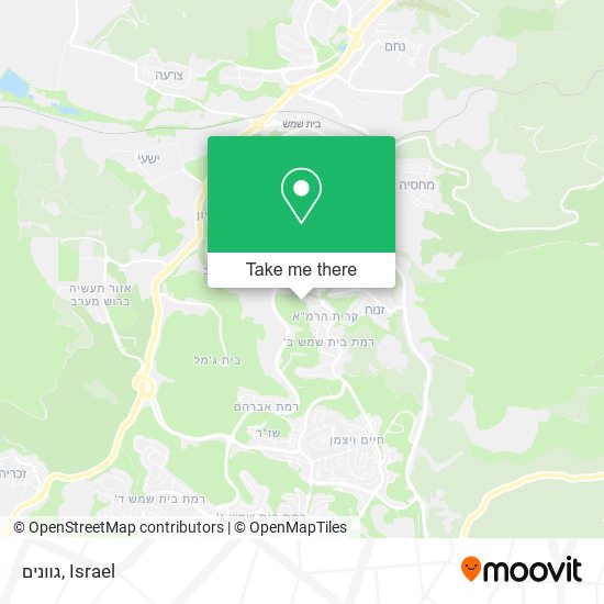 גוונים map