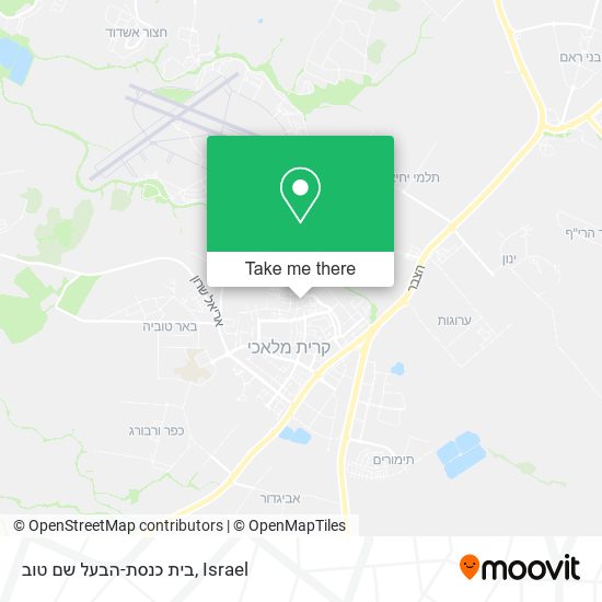 בית כנסת-הבעל שם טוב map