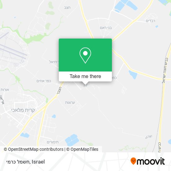 חשמל כרמי map