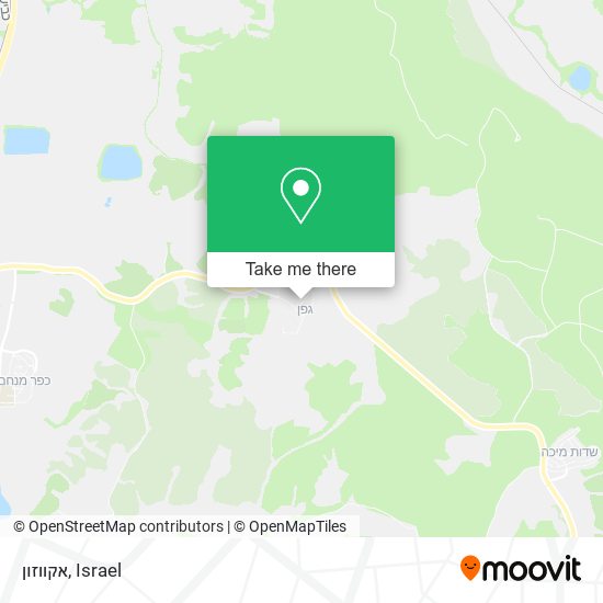 אקווזון map