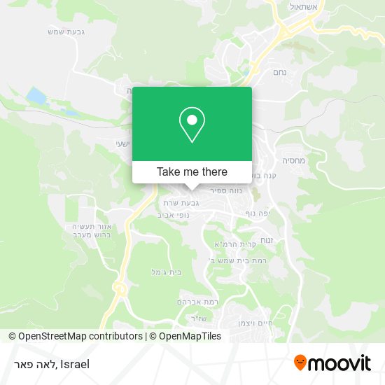 לאה פאר map