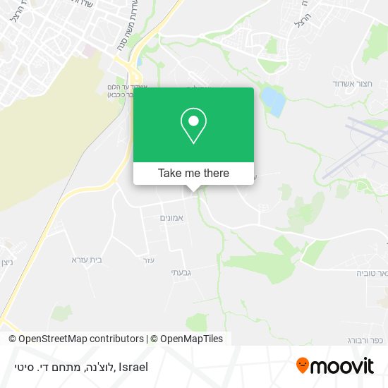 לוצ'נה, מתחם די. סיטי map