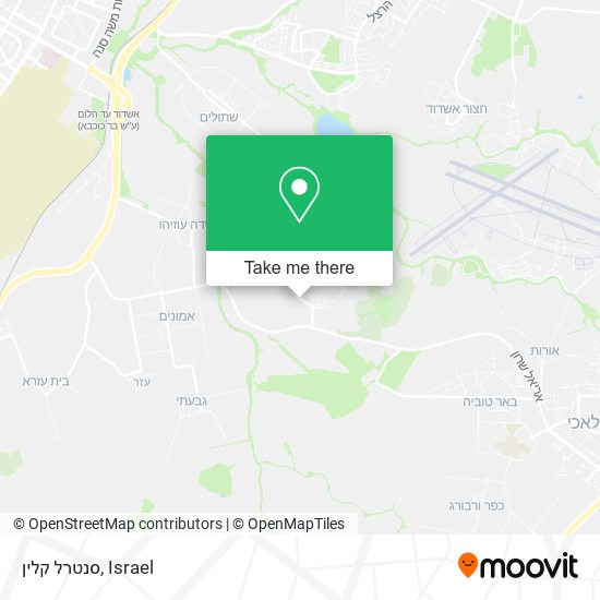 Карта סנטרל קלין