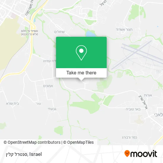 Карта סנטרל קלין