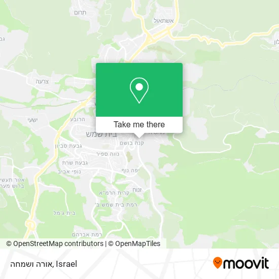 Карта אורה ושמחה