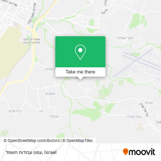 Карта עמנו עבודות חשמל