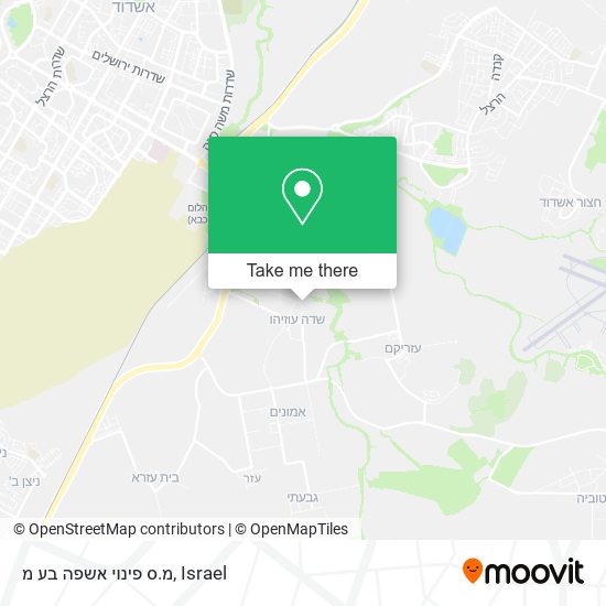 מ.ס פינוי אשפה בע מ map