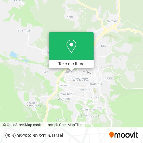 מורדכי האינסטלטור (מוטי) map