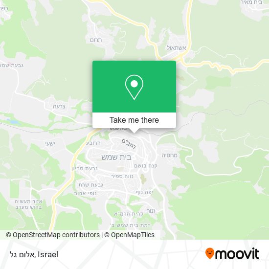 אלום גל map