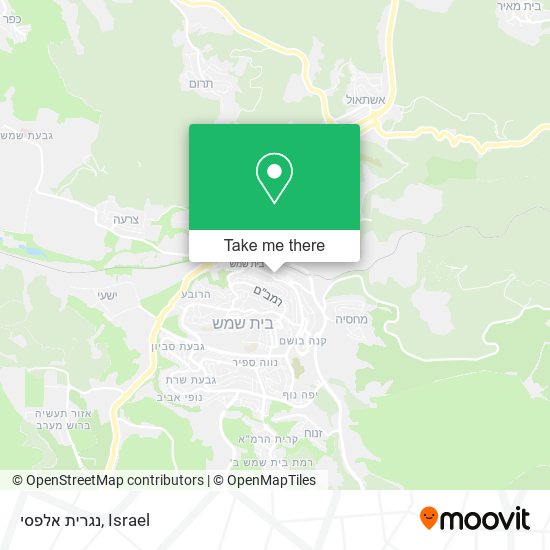 נגרית אלפסי map