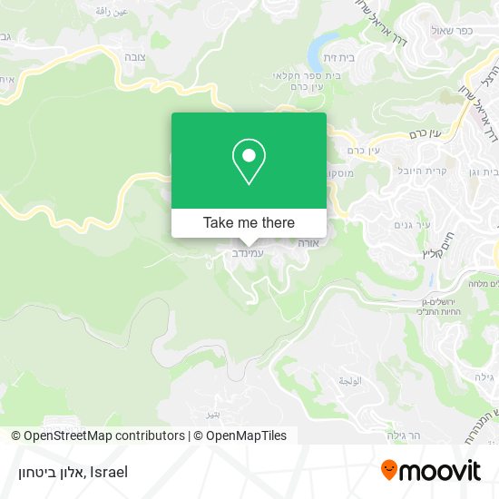 אלון ביטחון map