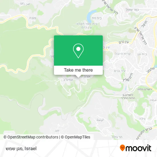 Карта מגן שמש