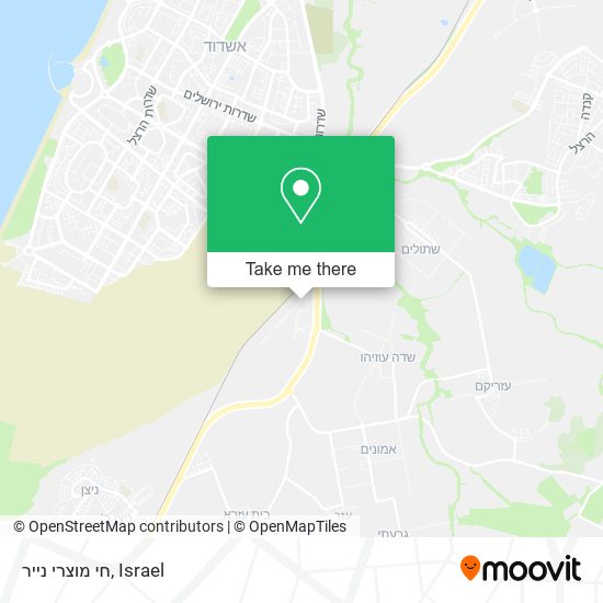 חי מוצרי נייר map