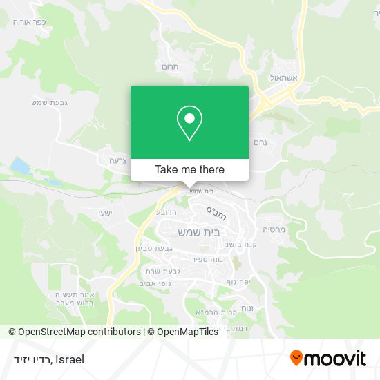 רדיו יזיד map