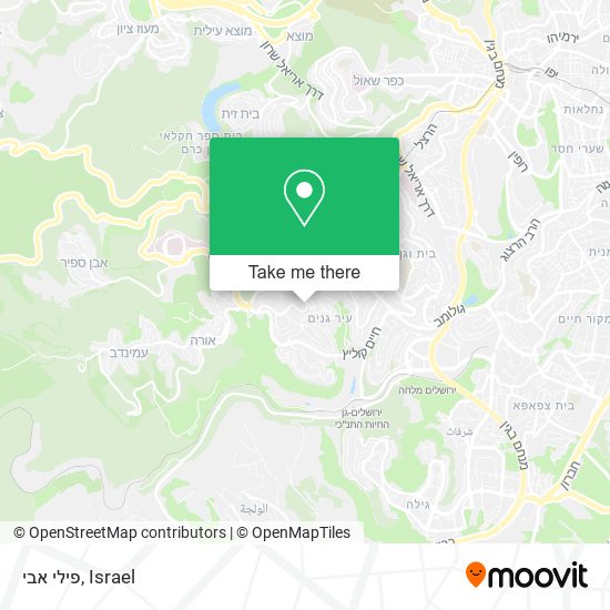 פילי אבי map