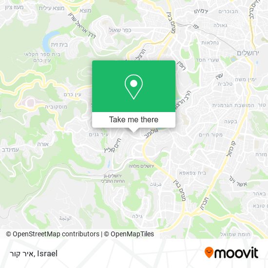 איר קור map