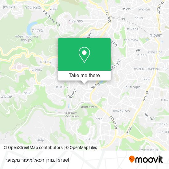 מורן רפאל איפור מקצועי map