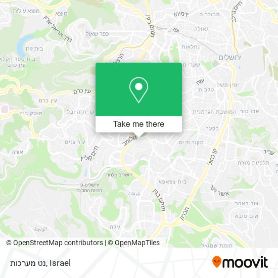 נט מערכות map
