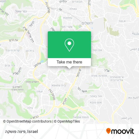 פיצה פושקה map