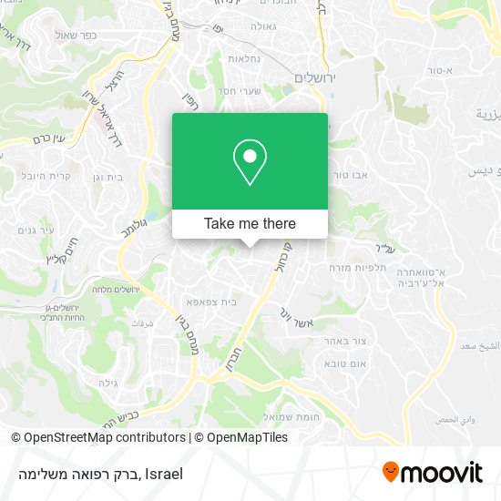 ברק רפואה משלימה map