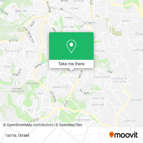 פרטנר map