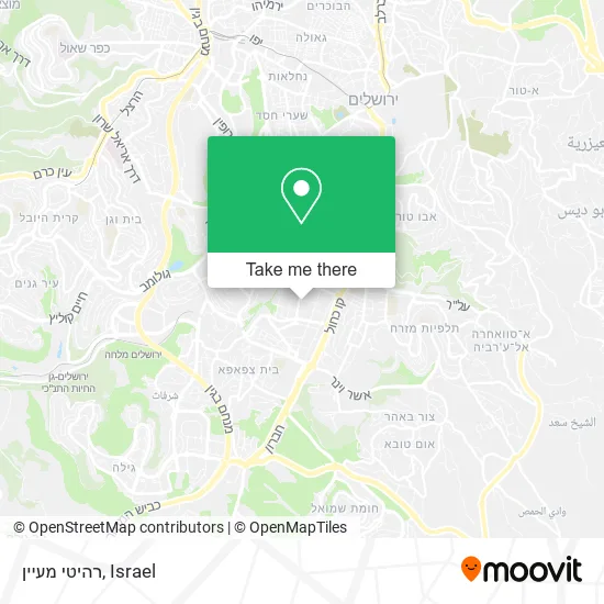 Карта רהיטי מעיין