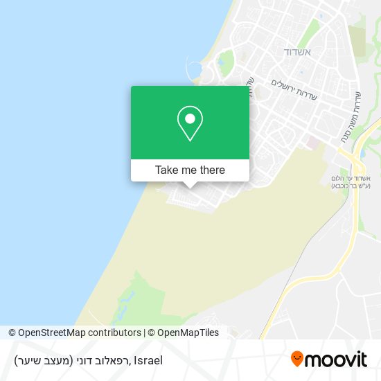 רפאלוב דוני (מעצב שיער) map