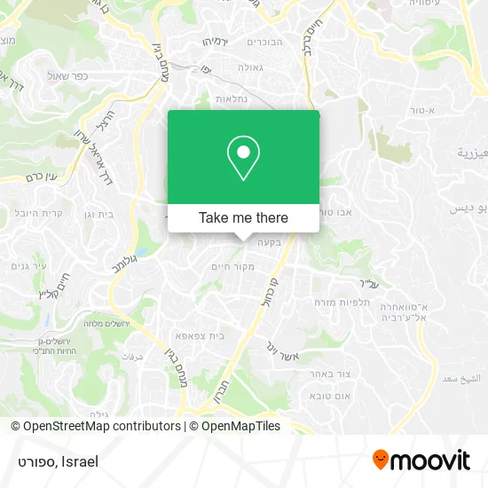 Карта ספורט