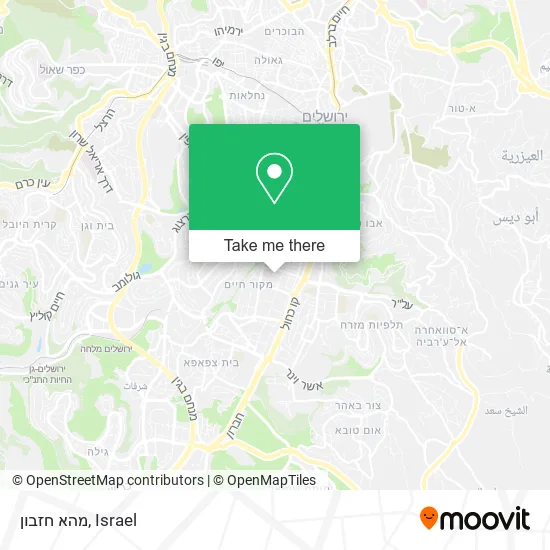Карта מהא חזבון