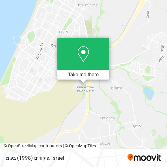 פיקודים (1998) בע מ map